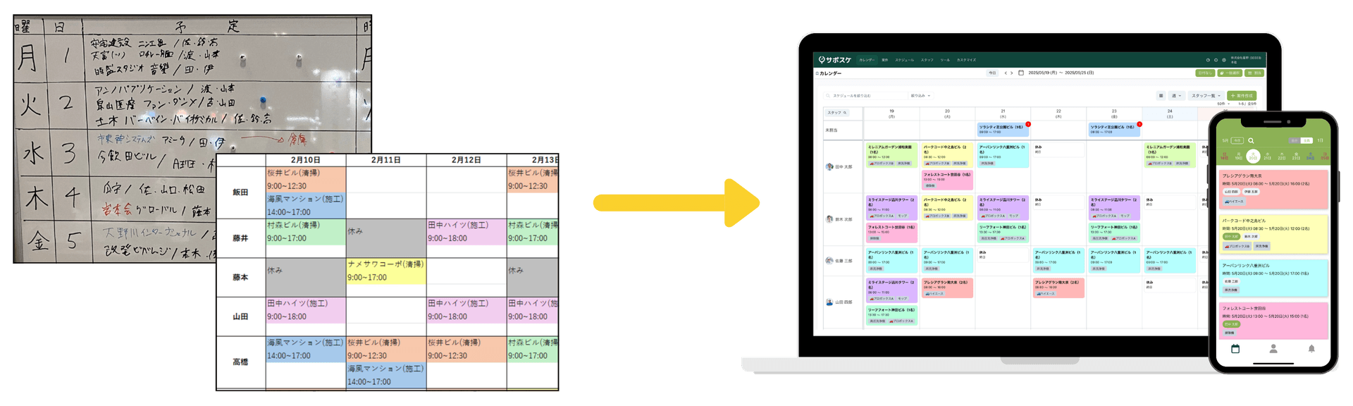 WB・Excelの代替はサポスケしかない