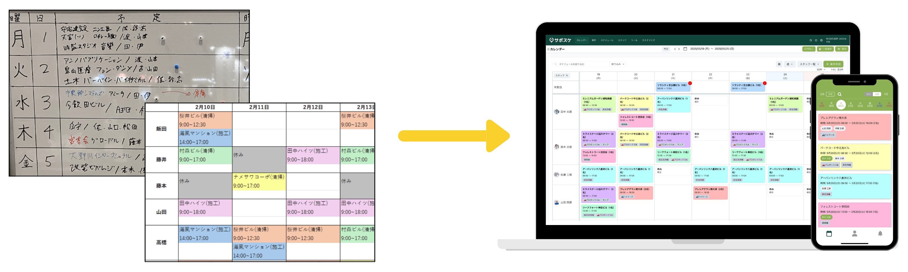 WB・Excelの代替はサポスケしかない