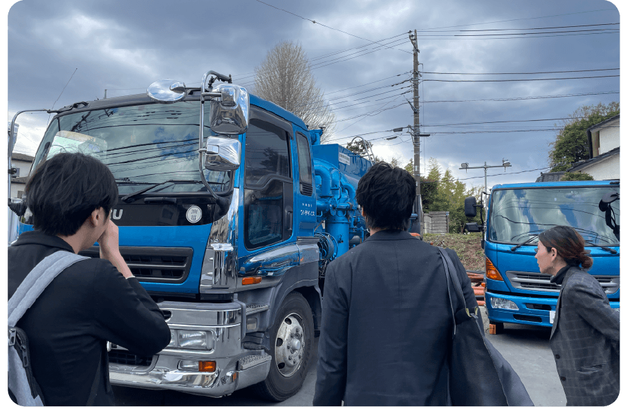 現場でのヒアリング